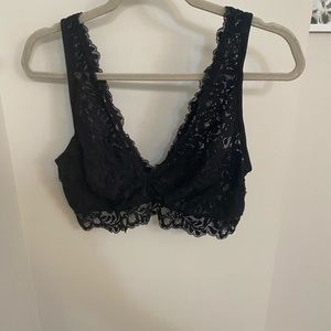 Black lace Bralett